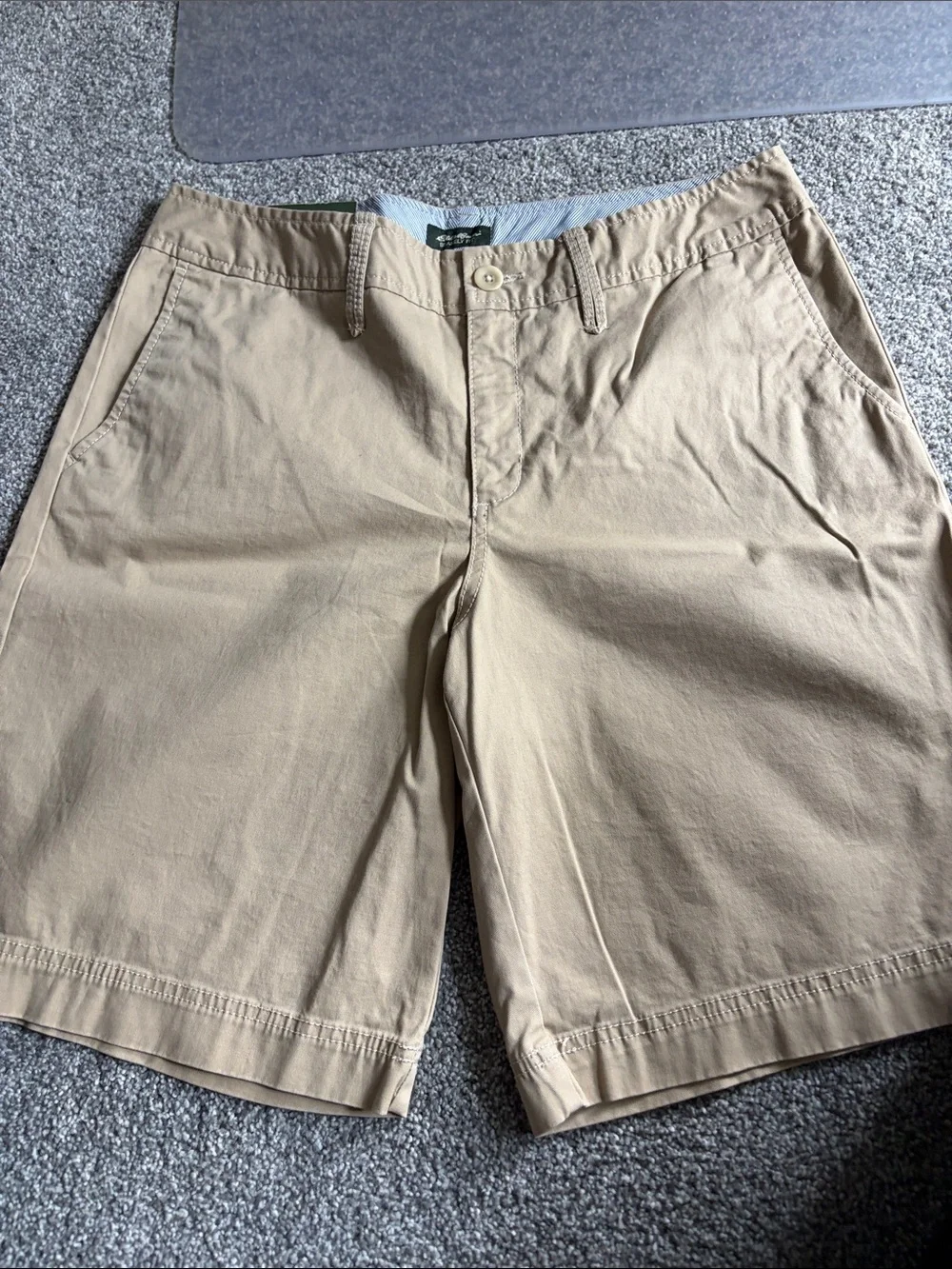 Women’s Khaki Cotton Chino Shorts - Classic Beige